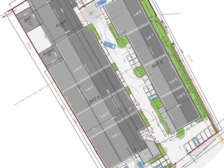 Vente entrepots 1517 m² non divisibles