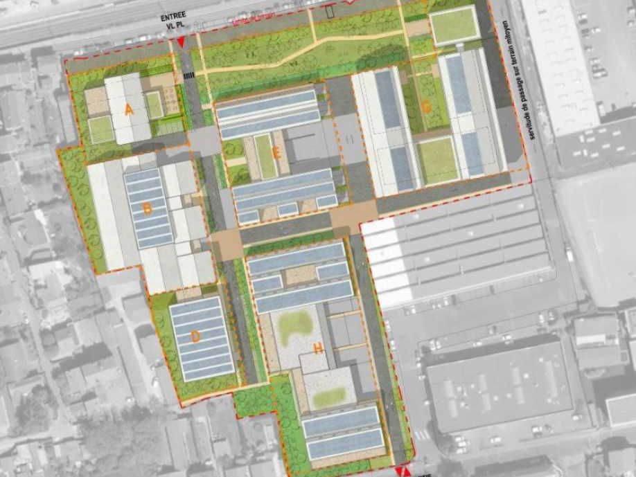 Vente entrepots 20180 m² divisibles à partir de 1082 m²
