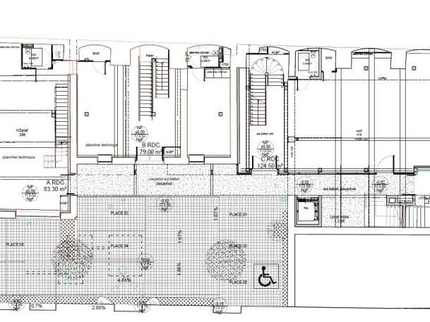 Vente bureaux 479 m² divisibles à partir de 230 m²
