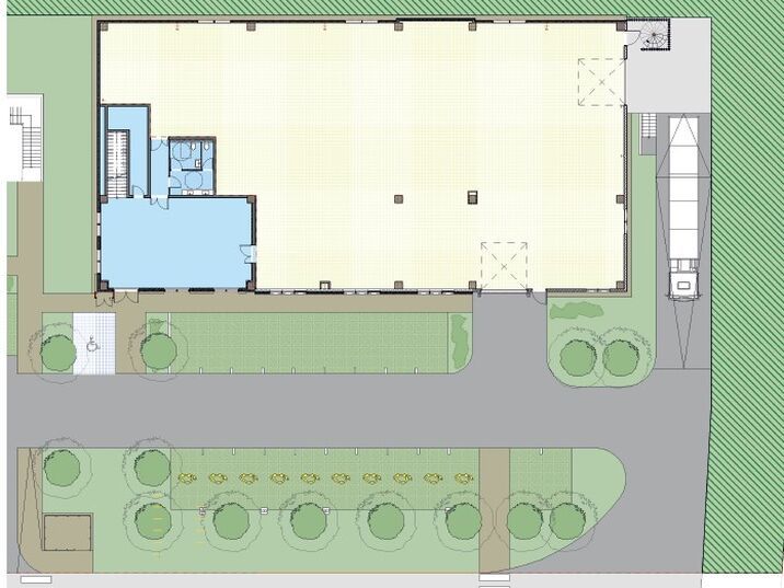 Location entrepots 10921 m² divisibles à partir de 455 m²