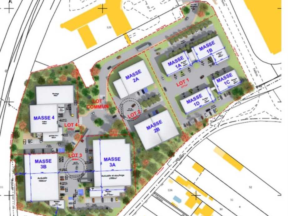 Vente bureaux 109 m² non divisibles