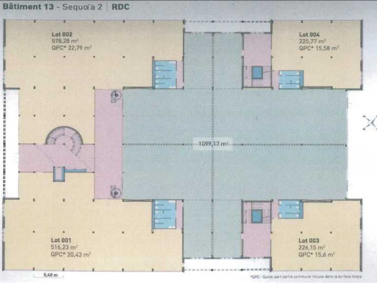 Location entrepots 1990 m² non divisibles