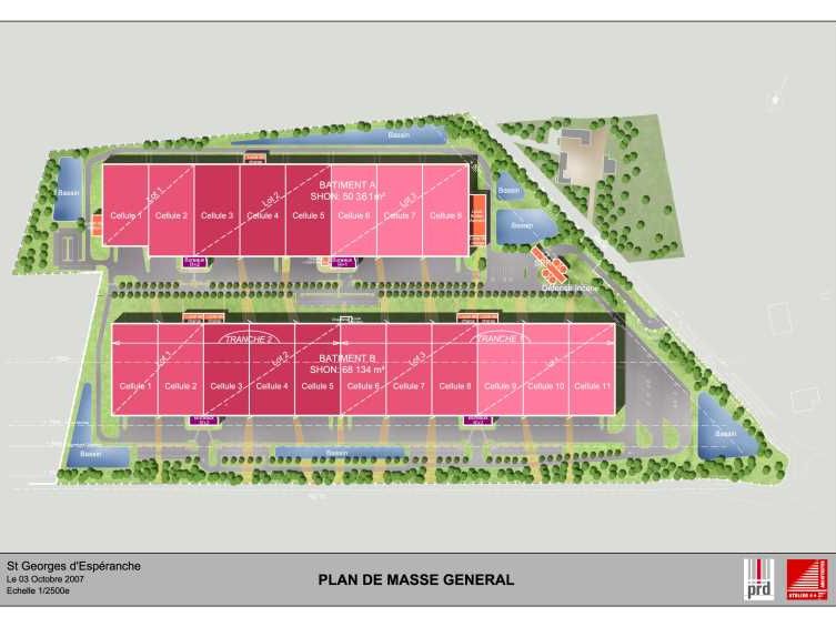 Location entrepots 12000 m² non divisibles
