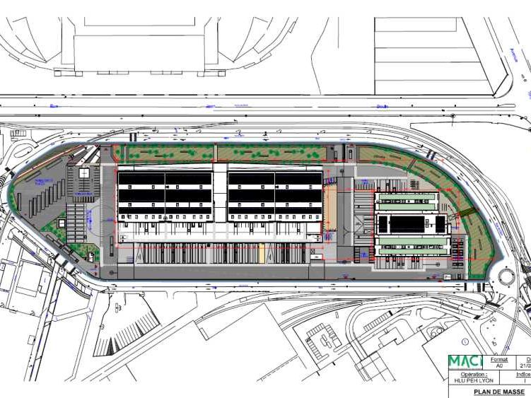 Location bureaux 1288 m² divisibles à partir de 228 m²
