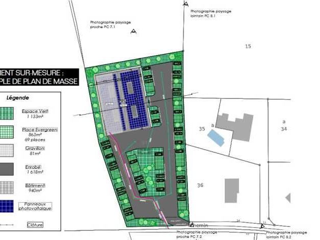 Location entrepots 2400 m² divisibles à partir de 900 m²