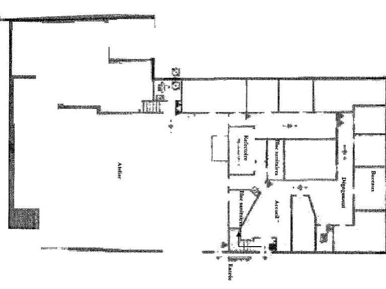 Location entrepots 862 m² non divisibles