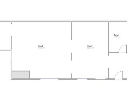 Vente bureaux 196 m² non divisibles