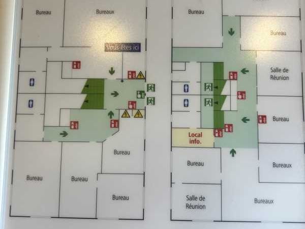 Location bureaux 280 m² divisibles à partir de 70 m²