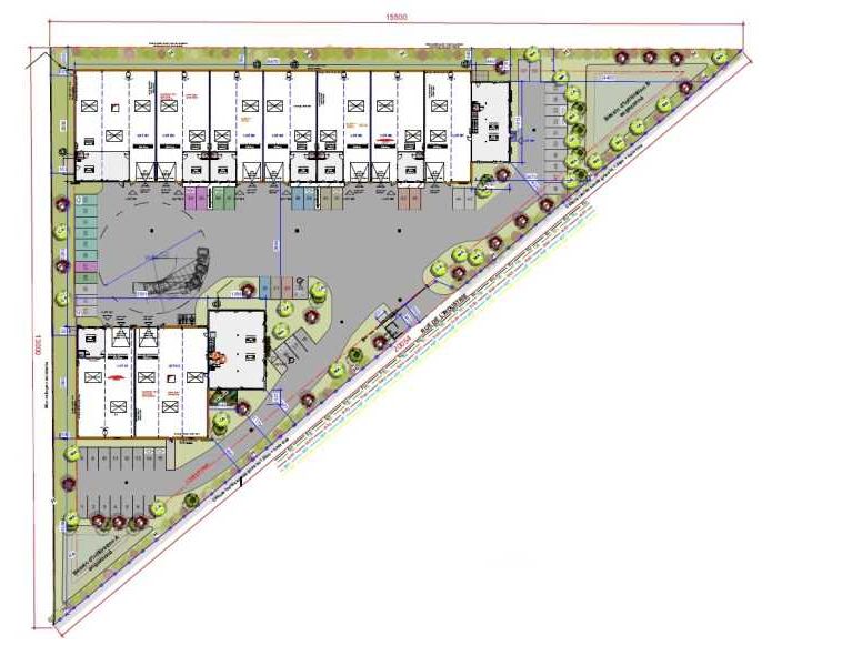 Location entrepots 357 m² non divisibles