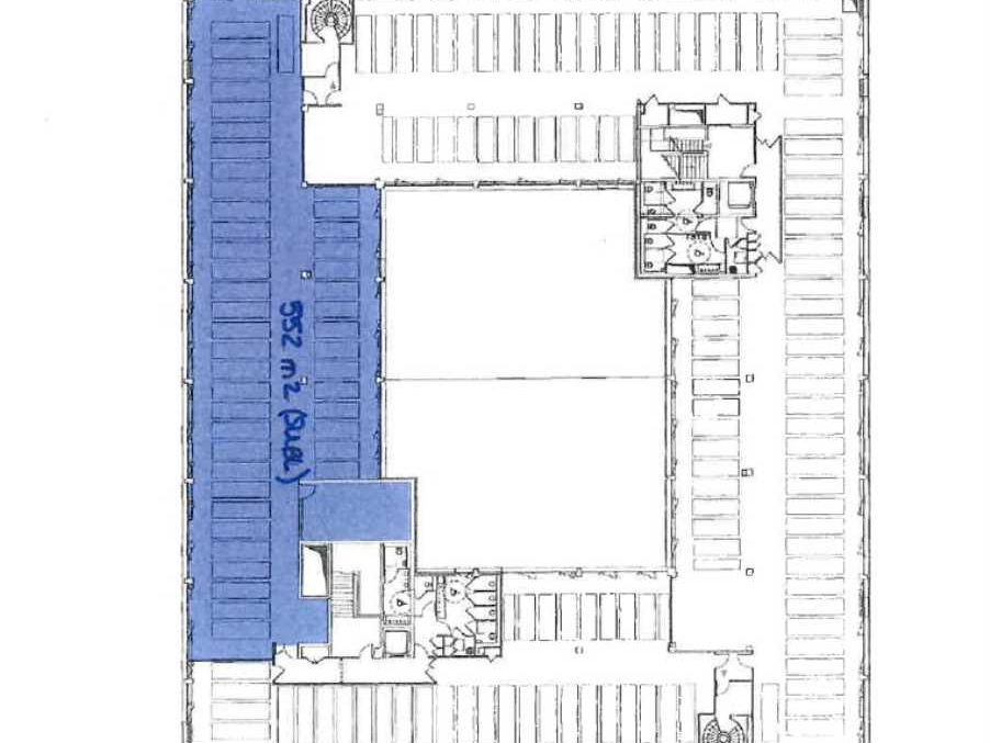 Location bureaux 895 m² divisibles à partir de 343 m²