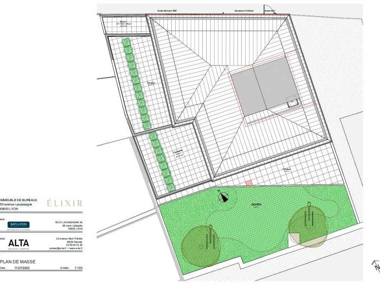 Location bureaux 1564 m² divisibles à partir de 177 m²