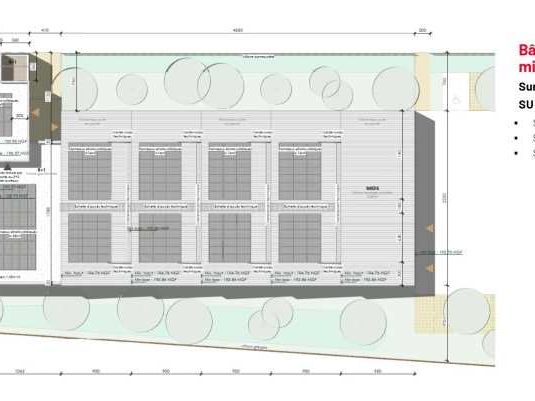 Vente entrepots 1441 m² non divisibles