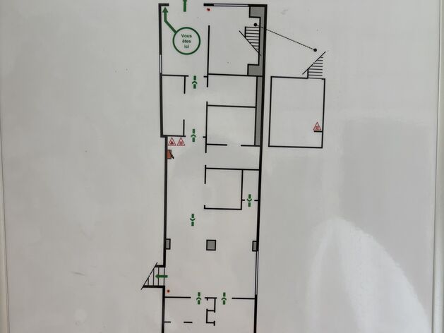 Location bureaux 139 m² non divisibles
