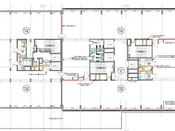 Location bureaux 2816 m² divisibles à partir de 233 m²