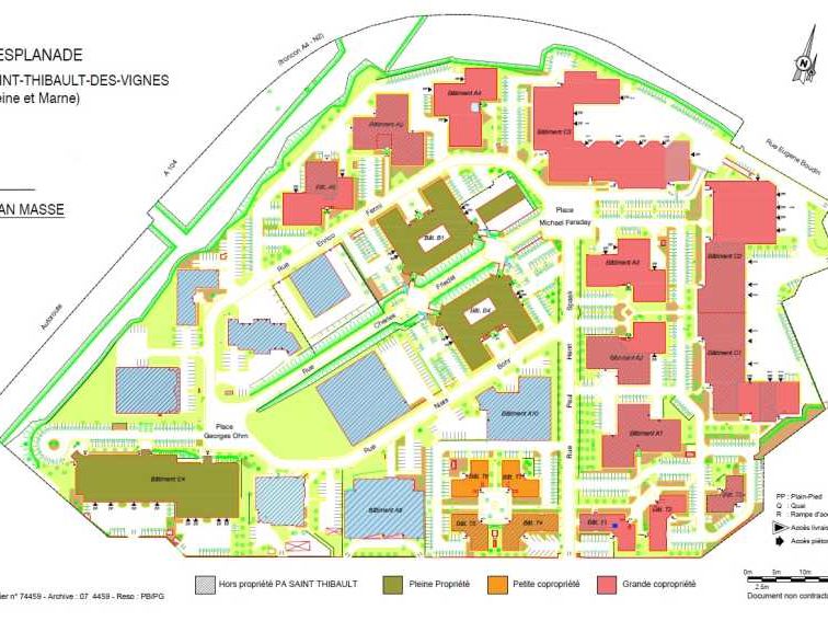 Location bureaux 10409 m² divisibles à partir de 186 m²