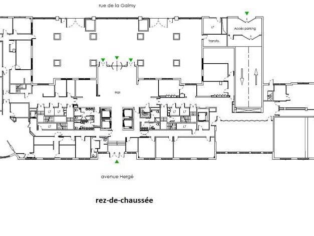 Location bureaux 9151 m² divisibles à partir de 661 m²