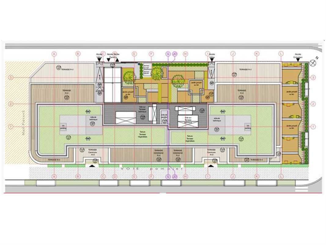 Location bureaux 171 m² non divisibles