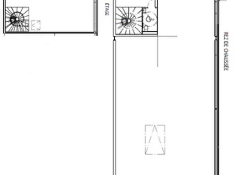 Location bureaux 311 m² non divisibles