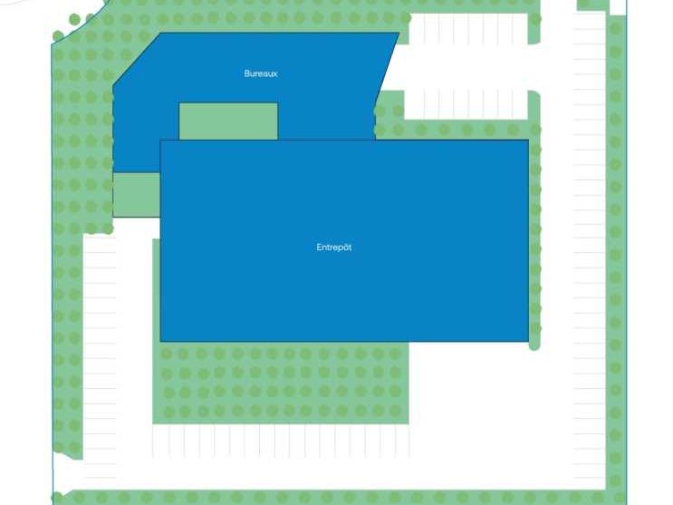 Location bureaux 3300 m² non divisibles