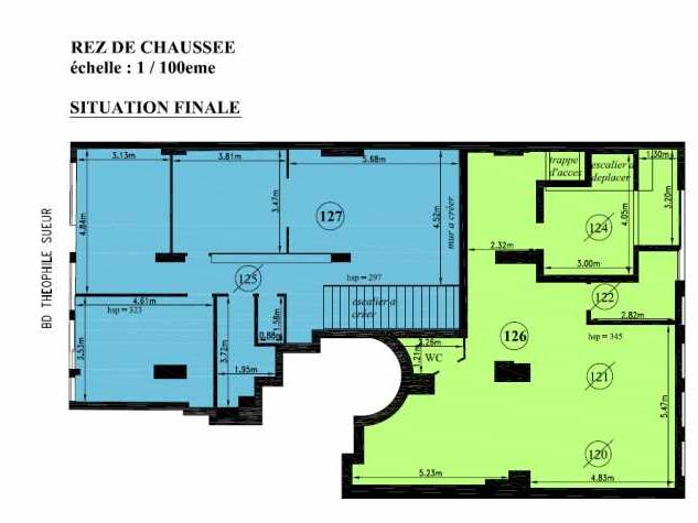 Vente entrepots 413 m² non divisibles