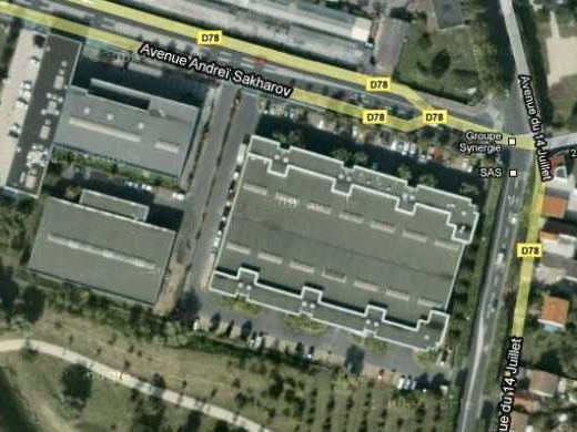 Location bureaux 420 m² non divisibles