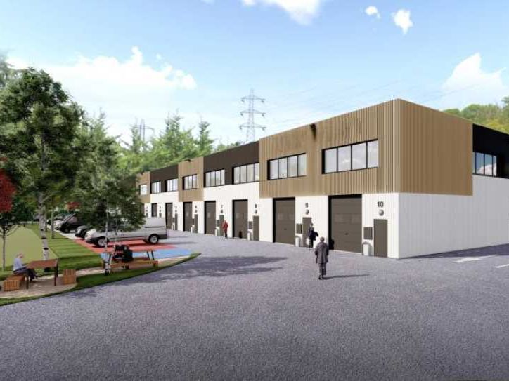 Au sein de la zone industrielle de la Renouillère