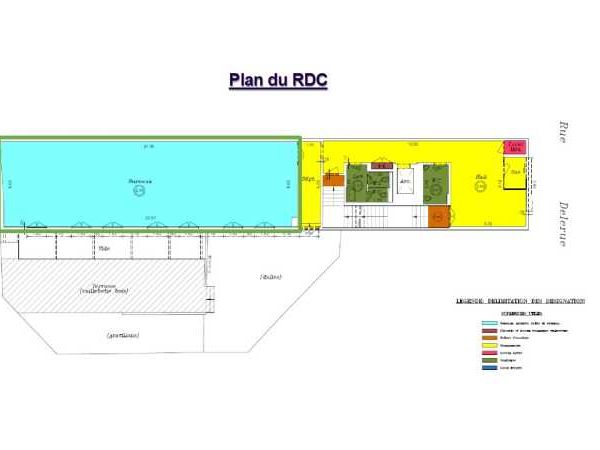 Location bureaux 148 m² non divisibles