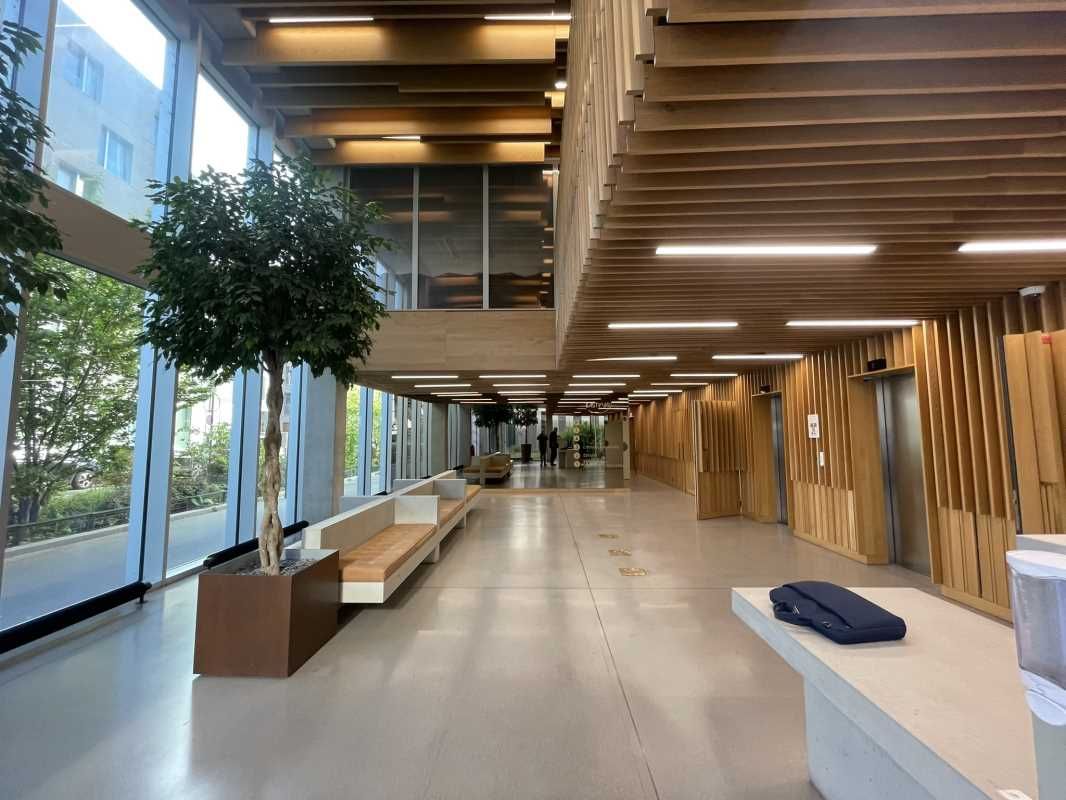 Dans un immeuble neuf labellisé HQE, situé à prox