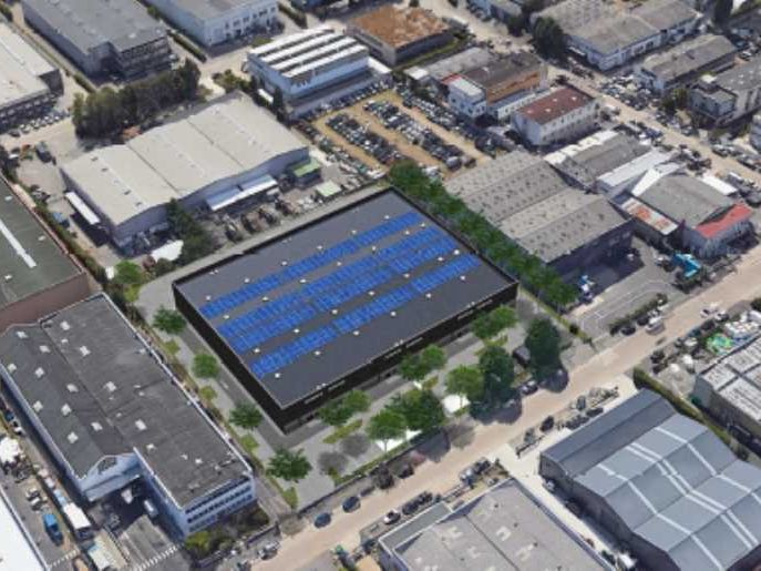 Vente entrepots 1403 m² divisibles à partir de 427 m²