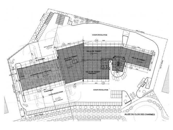 Location bureaux 7050 m² non divisibles