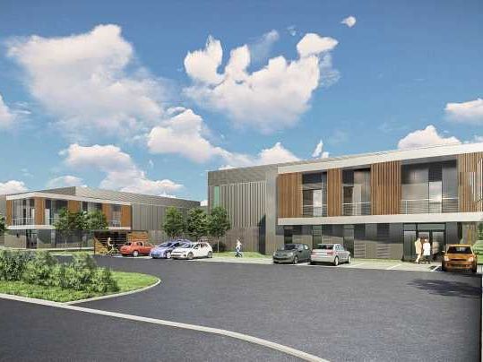 Dans la Zac de la Régale, dans un parc d'activité