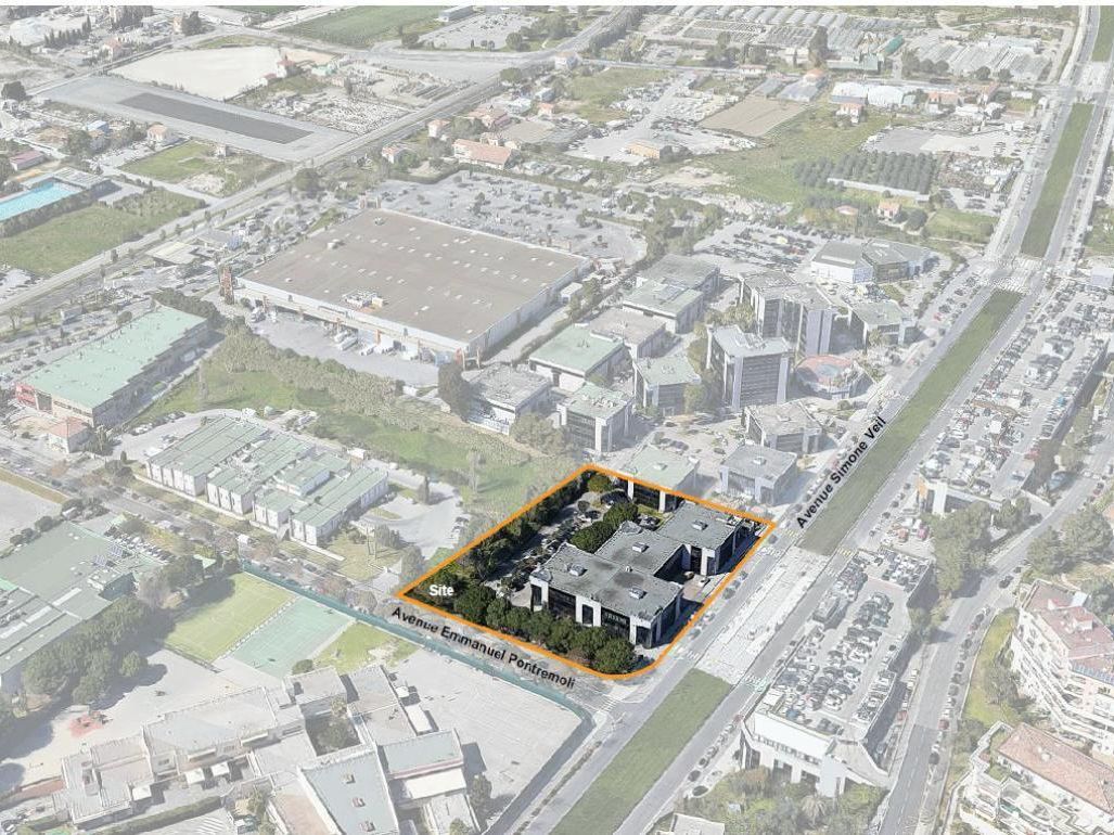 Vente Bureaux 6194 m² divisibles 06200 Nice