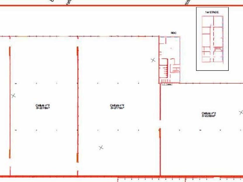 Location Entrepôts classe B 10085 m² divisibles 13700 Marignane