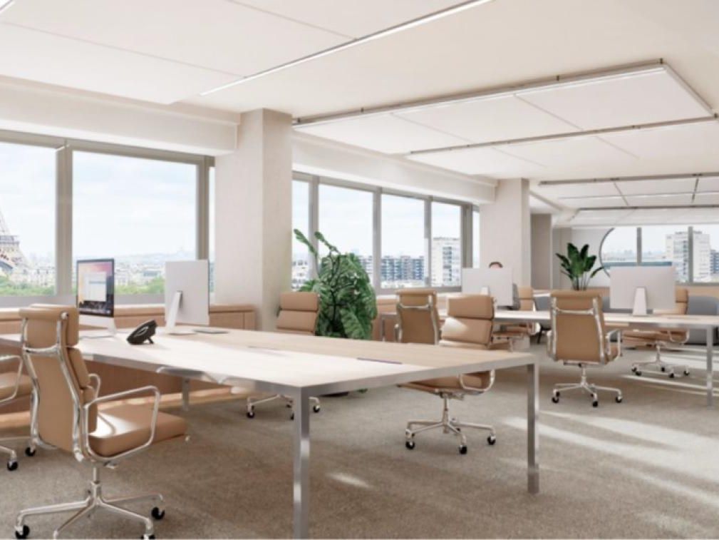 Location Bureaux 40036.8 m² divisibles 75016 Paris