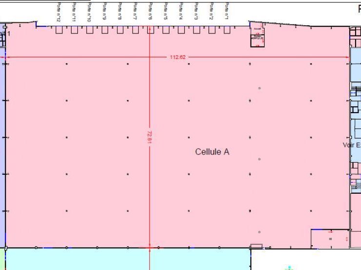 Location Entrepôts classe A 8460 m² non divisibles 78440 Gargenville
