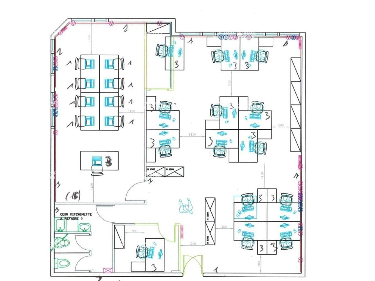 106 m² pour ce bureaux en location à Cesson-sevigne