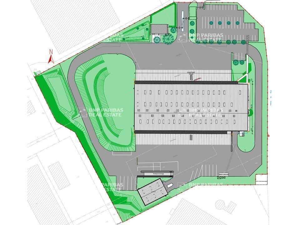 6042 m² pour cetentrepôts classe c en location à Bruguières