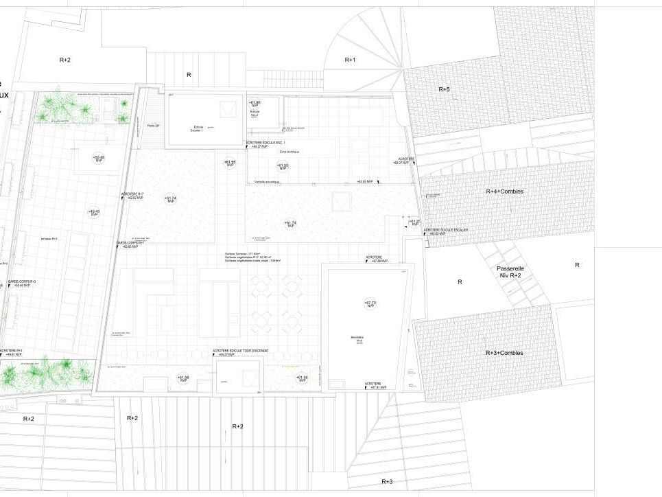 Location Bureaux 1731.43 m² non divisibles 75011 Paris
