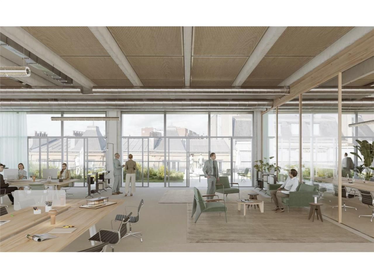 1666 m² pour ce bureaux en location à Paris