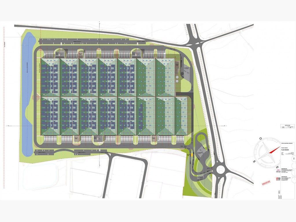 Location entrepots 83161 m² divisibles à partir de 40000 m²