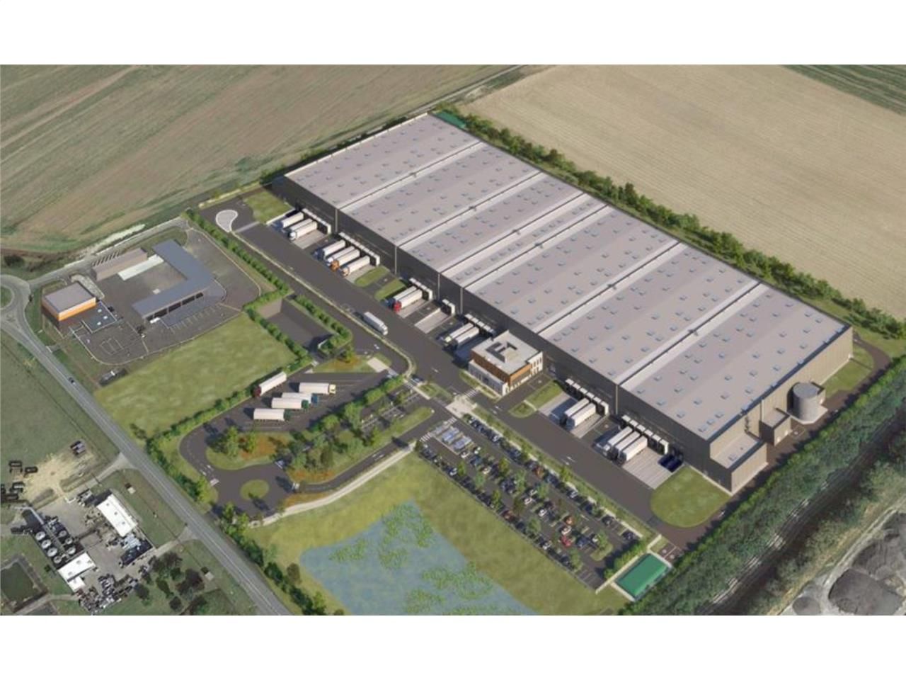 Situé à proximité de l'autoroute A29 reliant Amie