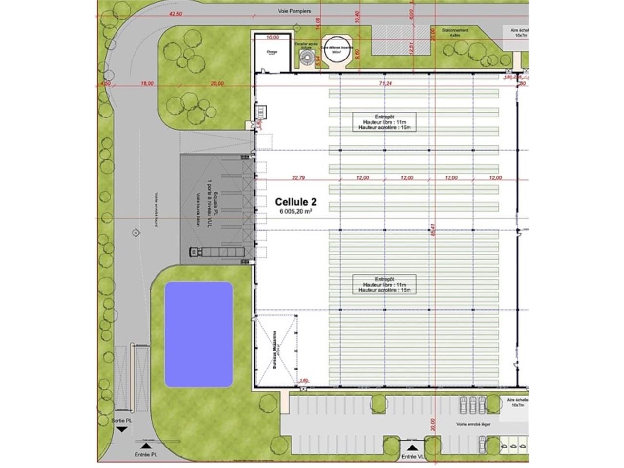 A proximité de l'aéroport international de Paris 