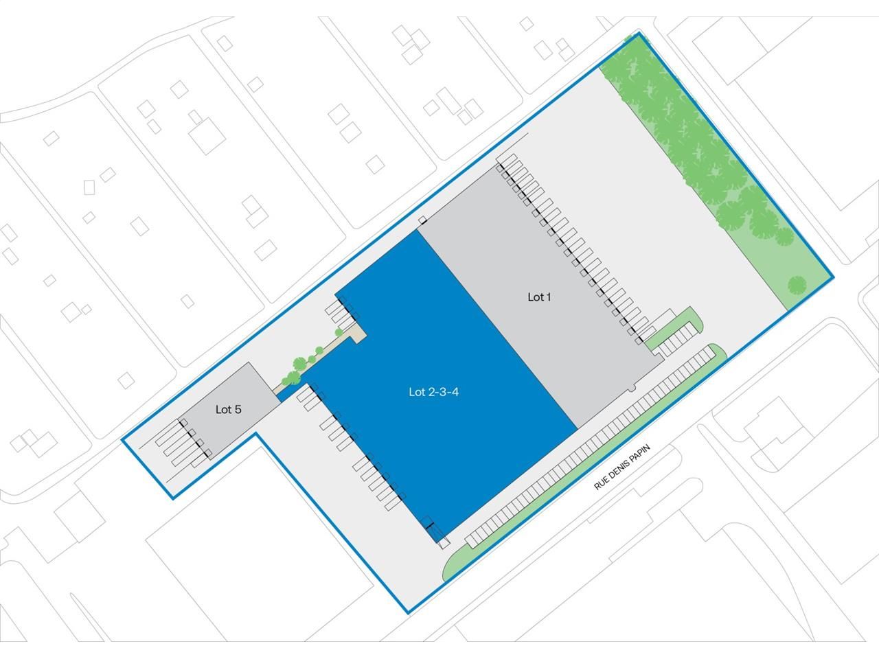 Location entrepots 6965 m² non divisibles