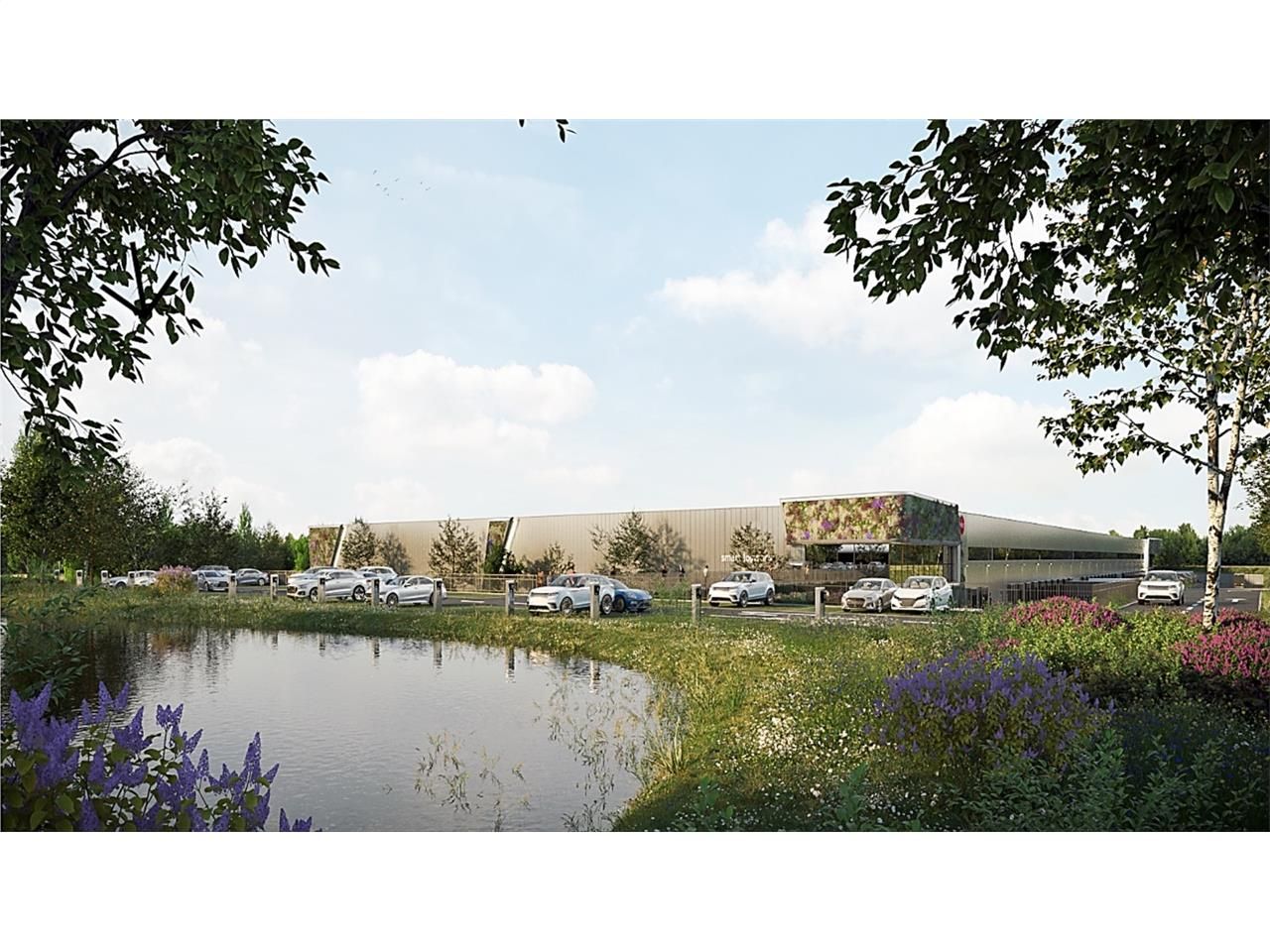 A proximité de l'autoroute A4, CBRE vous propose 