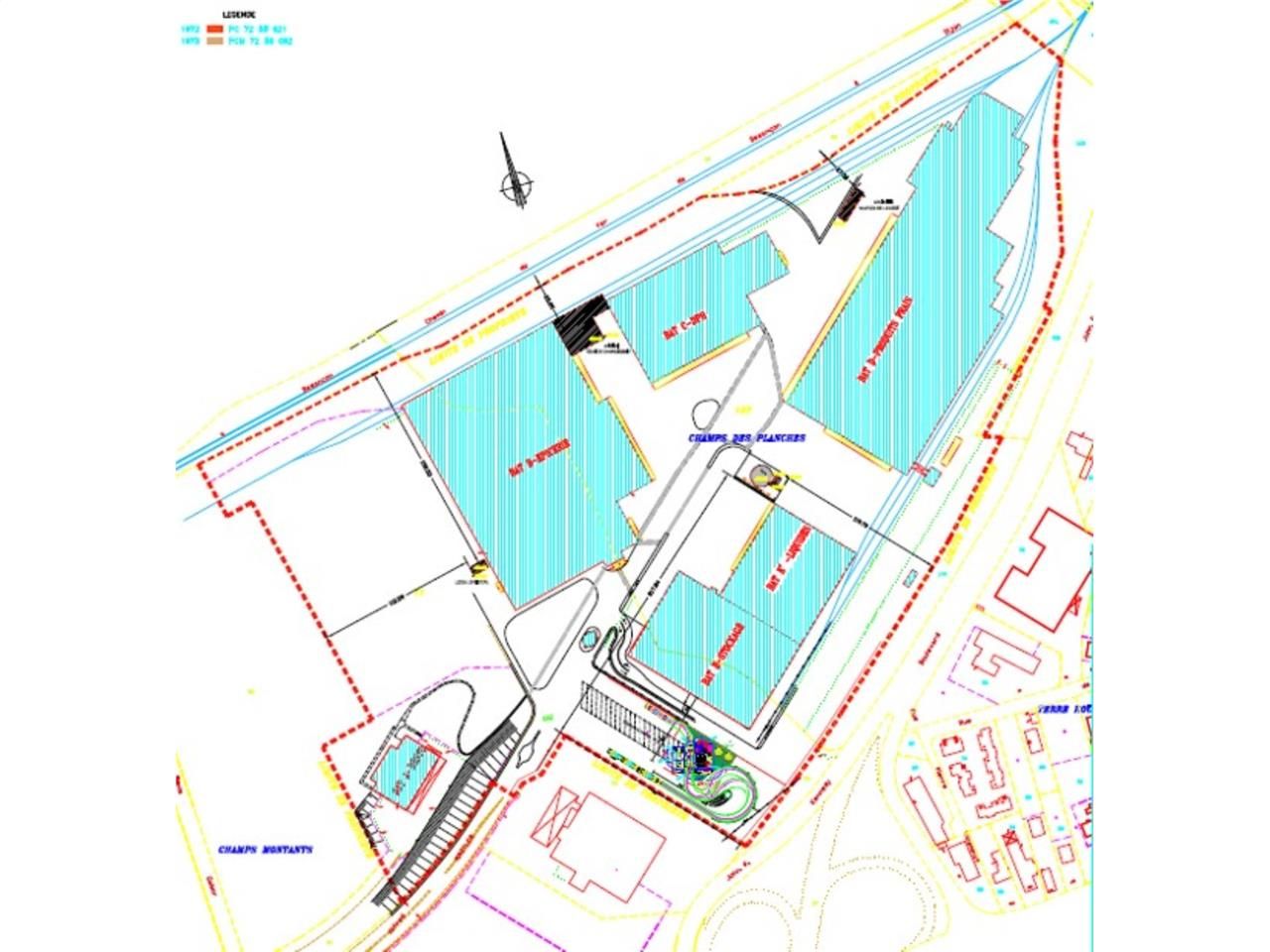 Location entrepots 68809 m² non divisibles