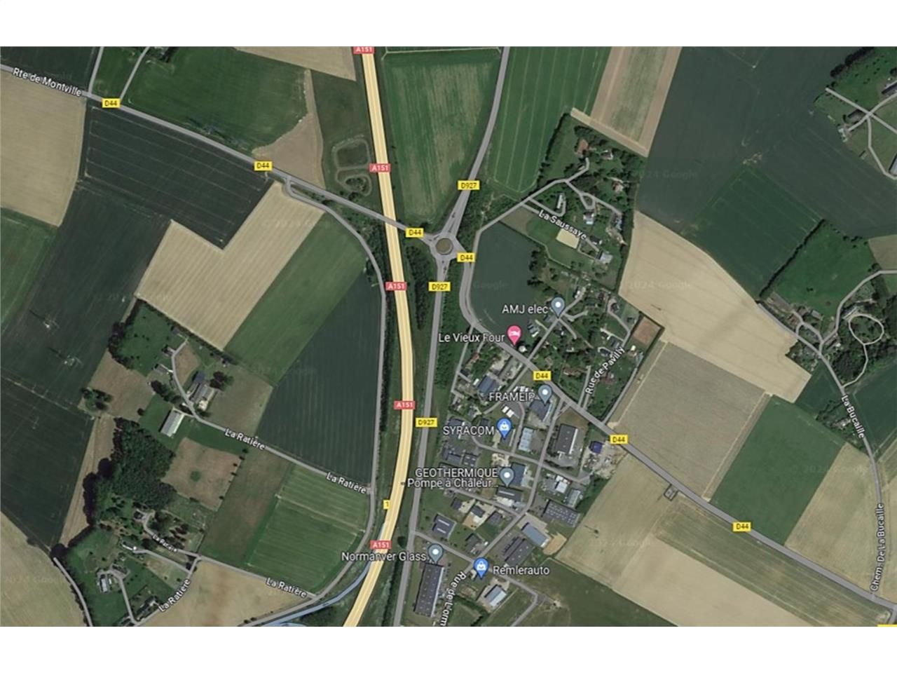 A proximité immédiate de la Métropole de Rouen en