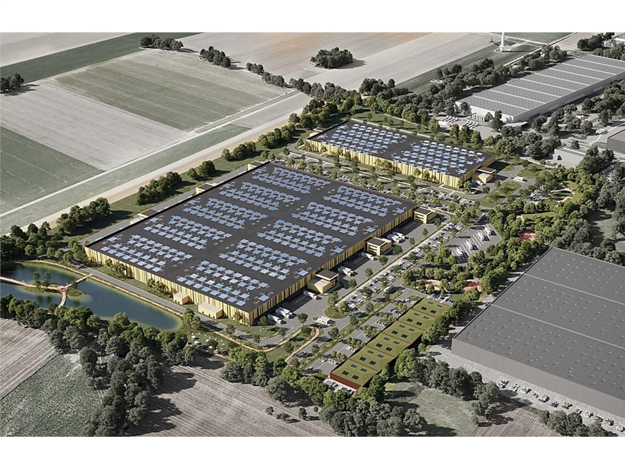 A équidistance de Paris et de Lille. CBRE, vous p