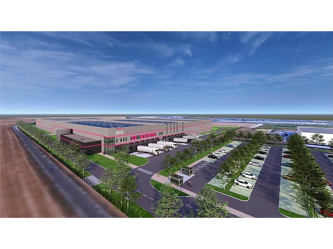 Au Nord d'Amiens, CBRE  vous propose un entrepôt 