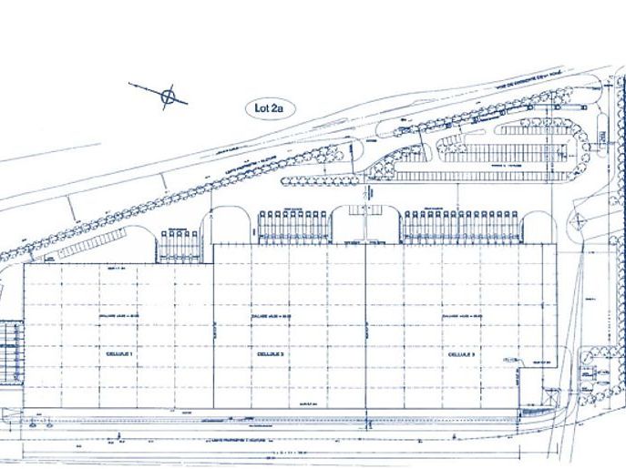 Location entrepots 10997 m² non divisibles