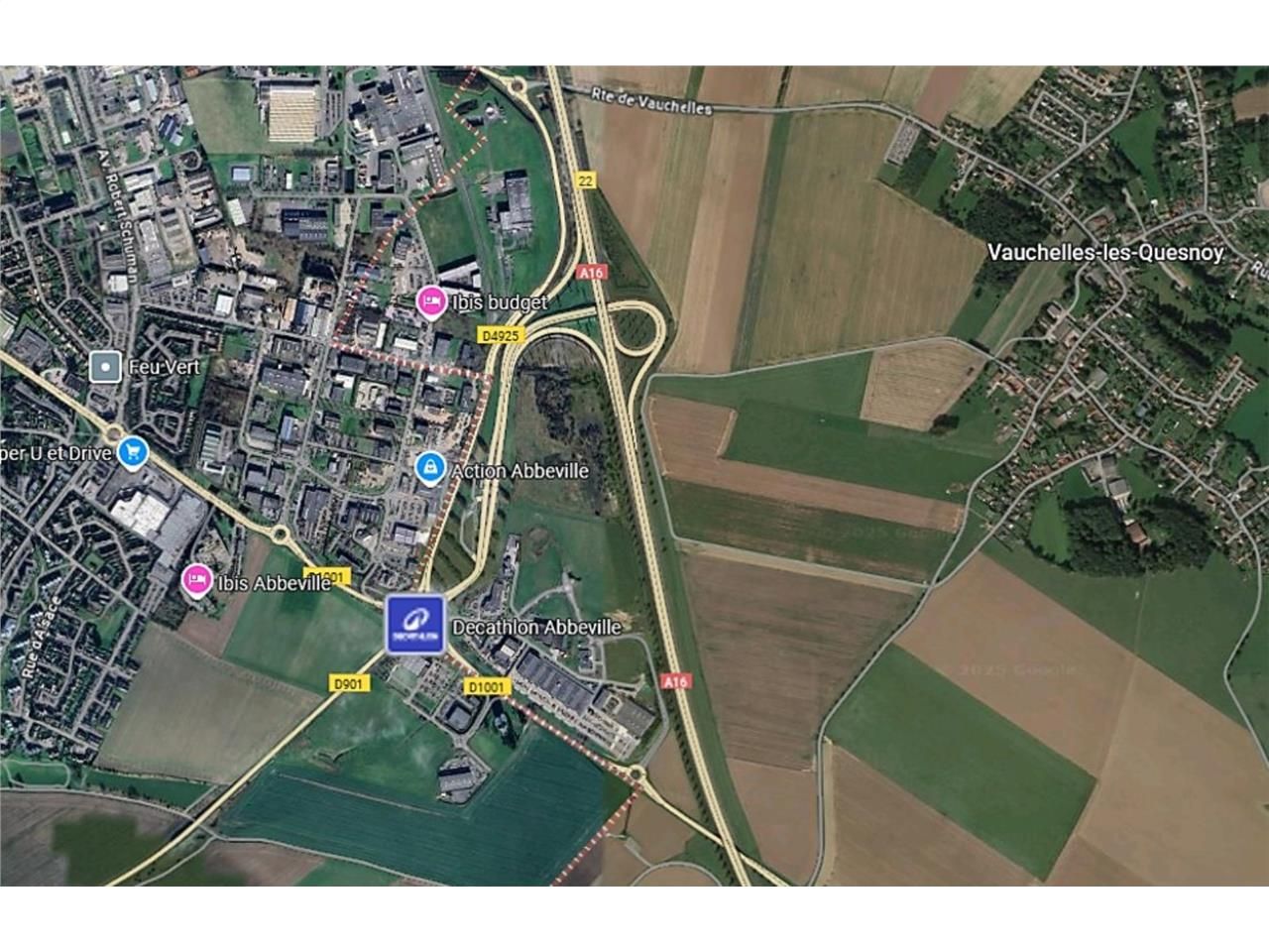 ABBEVILLE (80), en bordure de l'A16. CBRE vous pr